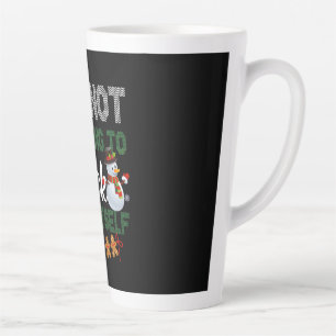 Es wird sich keinen Schneemann aussuchen Milchtasse