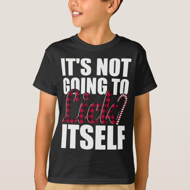 Es wird sich selbst keine lustigen Weihnachten der T-Shirt (Vorderseite)