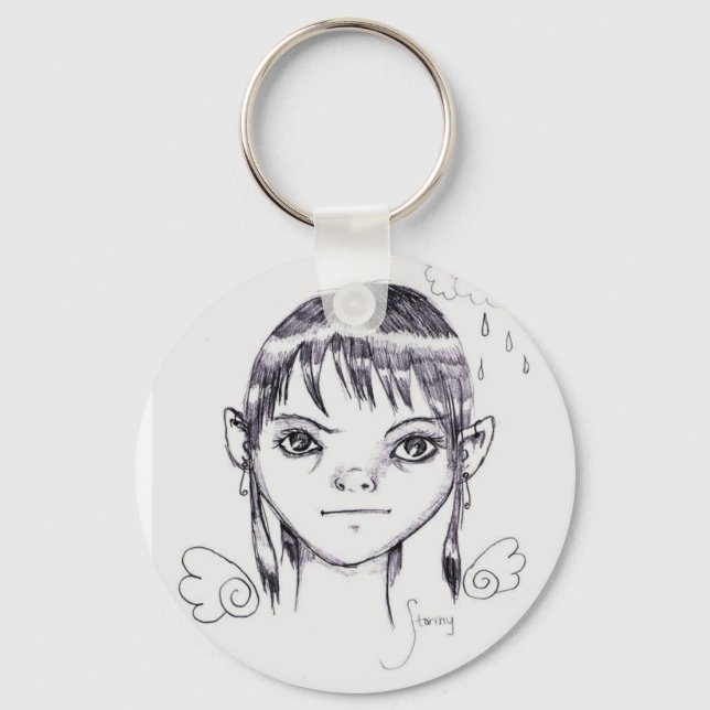 Es wird stürmisches Wetter sein, Jungs. Schlüsselanhänger (Vorderseite)