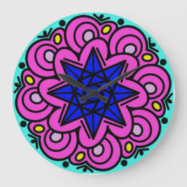 Es wurde aus Sternen gemacht Große Wanduhr