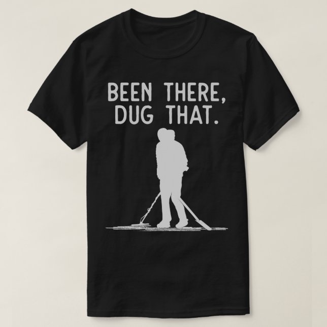Es wurde ein Funny Metal Detection durchgeführt, d T-Shirt (Design vorne)