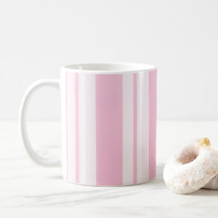 Es zerteilt - die Rosa Linien Kaffeetasse