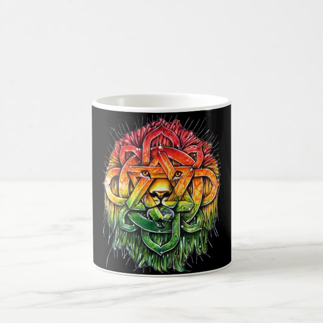 Es zerteilt mit Lion Zion - M1 Tasse (Mittel)