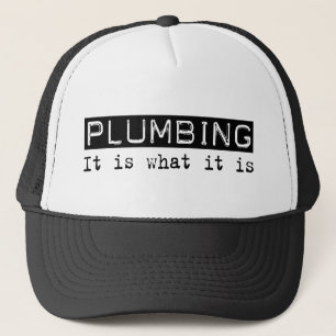 Es zu plombieren ist truckerkappe
