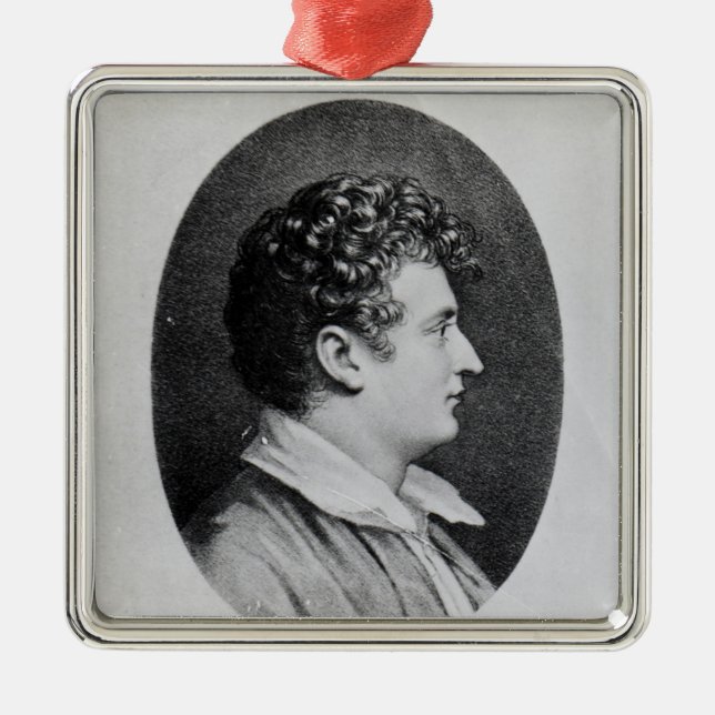 Esaias Tegner Silbernes Ornament (Vorne)
