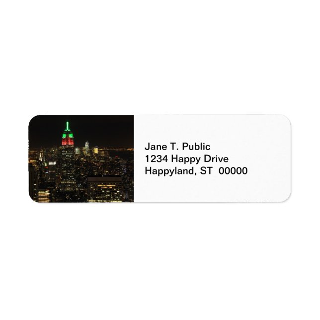 ESB Weihnachtsfarben in der Nacht 01 (Vorne)