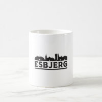 Esbjerg Denmark City Skyline Cityscape Travel Gift