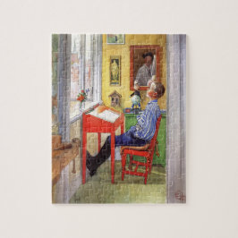 Esbjorn macht seine Hausaufgaben von Carl Larsson Puzzle
