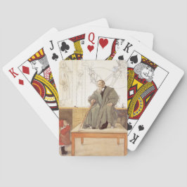 Esborjn und ihr Großvater (Mädchen und Opa) Spielkarten