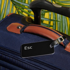 Esc (Escape)-Computerschlüssel Gepäckanhänger