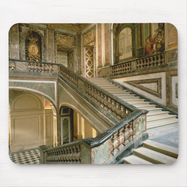 Escalier de la Reine (das Treppenhaus der Königin) Mousepad (Vorne)