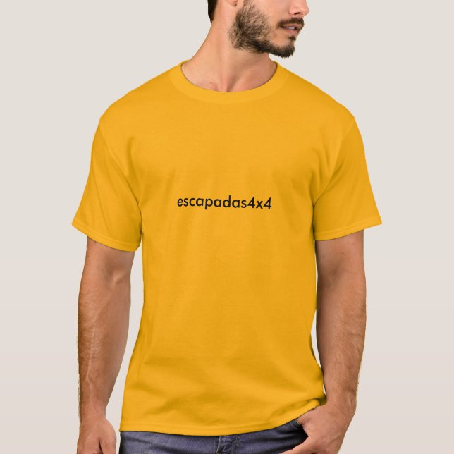 escapadas4x4 super Apfelsine T-Shirt (Vorderseite)