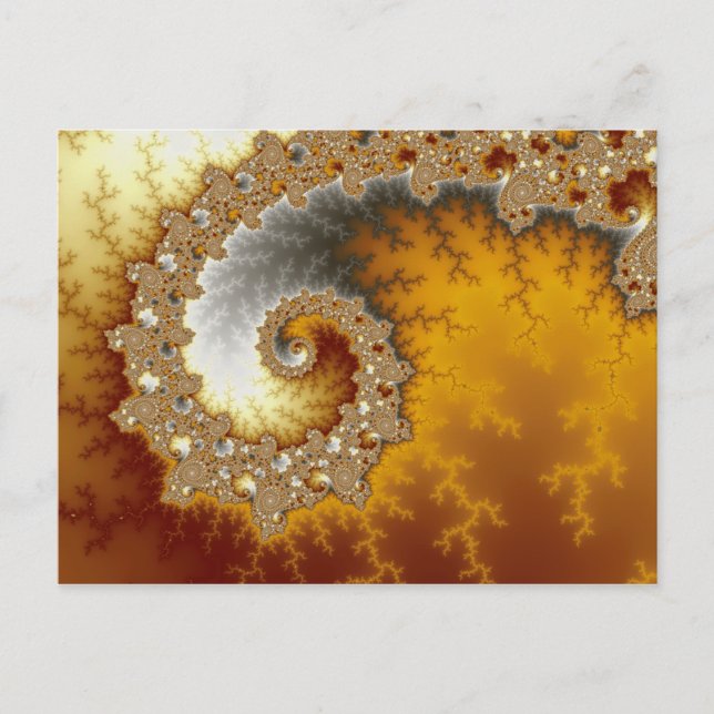 Escape - Fraktal Postkarte (Vorderseite)