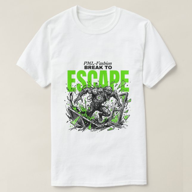 ESCAPE Mutant| Sci-Fi Horror Grafik T-Shirt (Design vorne)