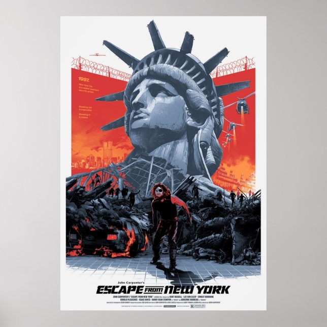 Escape New York Alternative Poster (Vorne)