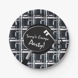 Escape Party GeburtstagsTeller Pappteller