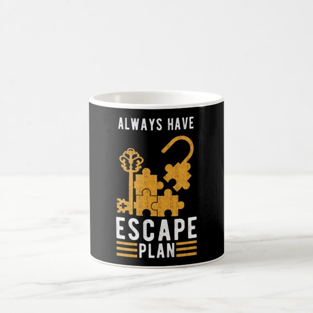 Escape-Plan Kaffeetasse (Mittel)