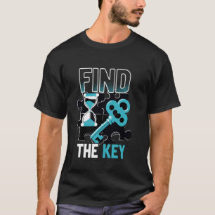 Escape Room Finde den Schlüssel T-Shirt