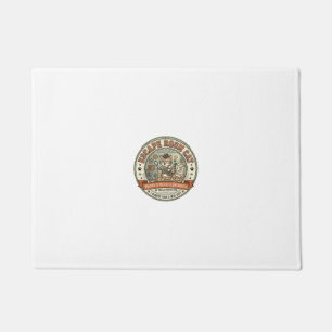 Escape Room Katze Escape Room Katze Vintage Vektor Fußmatte