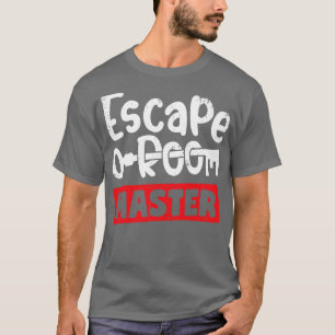 Escape Room Master Game Player Geschenk T-Shirt