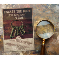 Escape Room Party Einladung