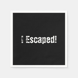 "Escape Room" Party Paper Napkins Serviette
