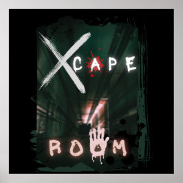 Escape Room versteckt Enigma Poster