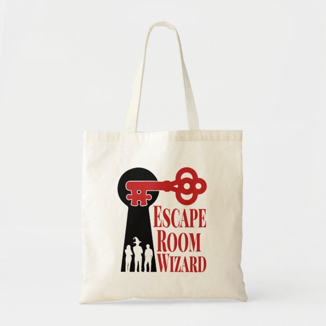 Escape Room Wizard Tragetasche (Vorne)