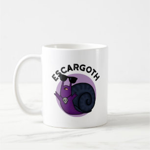 Escar-goth Funny Cool Goth Snail Pub Kaffeetasse