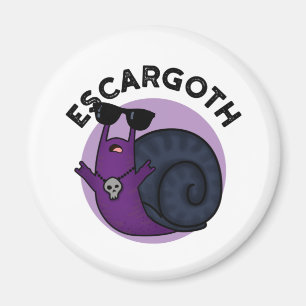 Escar-goth Funny Cool Goth Snail Pub Magnet