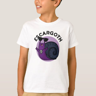 Escar-goth Funny Cool Goth Snail Pub T-Shirt