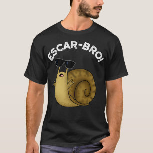 Escarbro Süße französische Escargot-Schnecke Worts T-Shirt