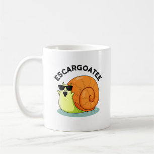 Escargoatee Funny Snail Escargot Pun Kaffeetasse