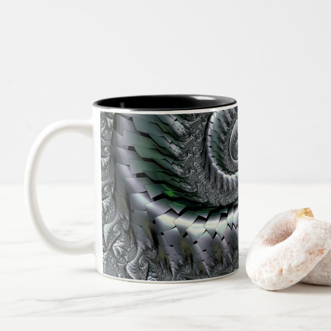 Escheresque Zweifarbige Tasse (Mit Donut)