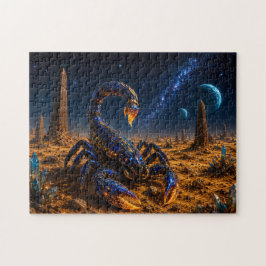 Escorpión Cósmico — Guardián del Planeta Alienígen Puzzle