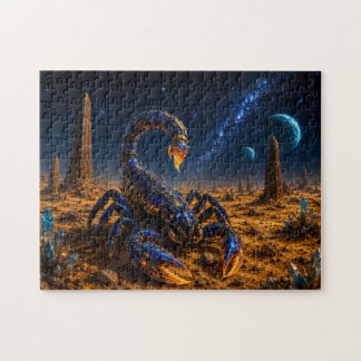Escorpión Cósmico — Guardián del Planeta Alienígen Puzzle