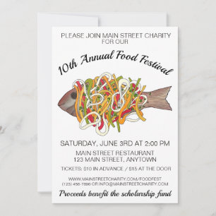 Escovitch Fish Jamaican Caribbean Cuisine Food Einladung