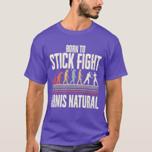 Escrima Arnis Natural Martial Arts Geschenk T-Shirt