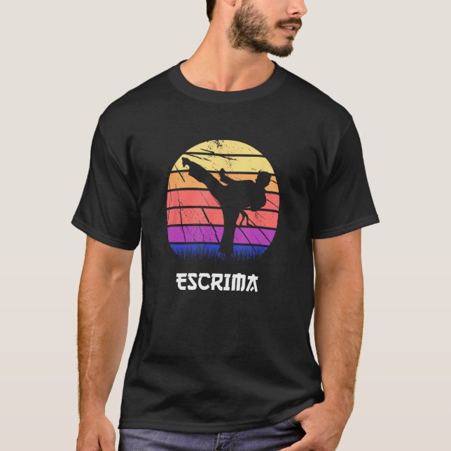 Escrima Figure Training T-Shirt (Vorderseite)