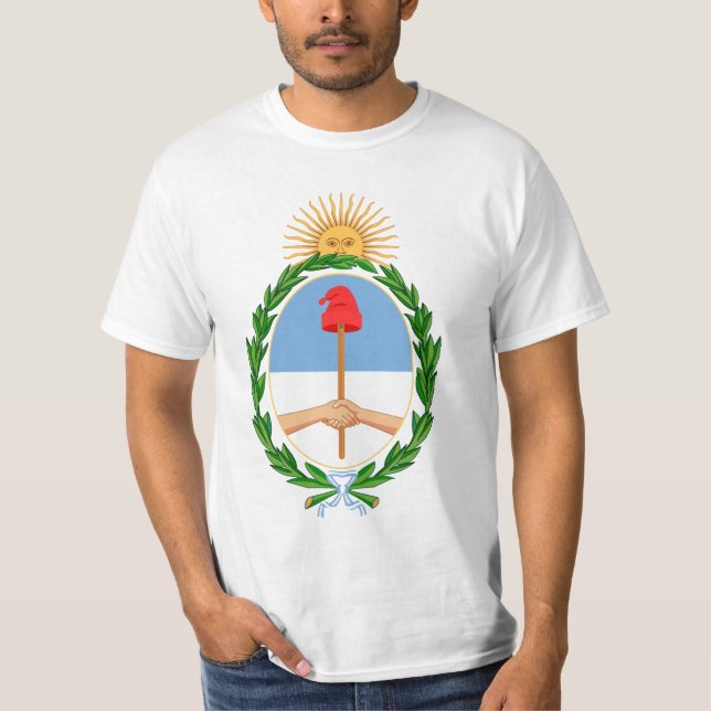 Escudode Argentinien - Wappen von Argentinien T-Shirt (Vorderseite)