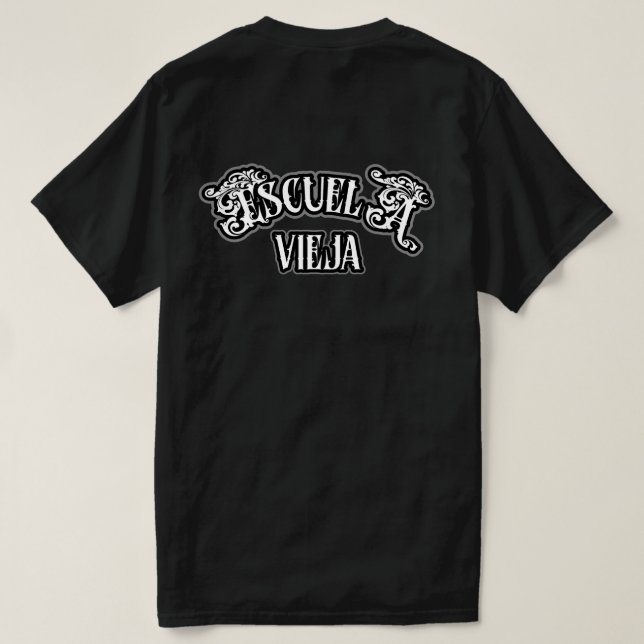 Escuela Vieja-Alte Schule T-Shirt (Design Rückseite)