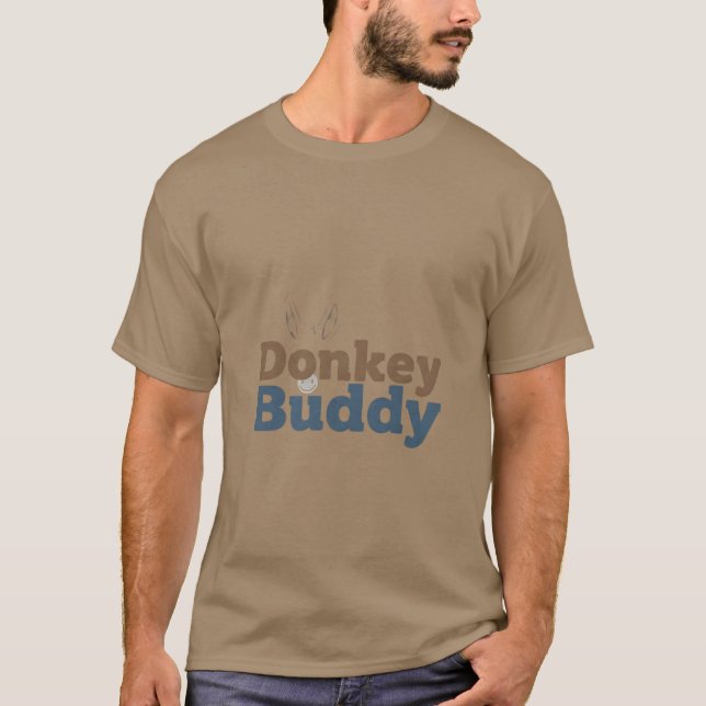 Esel-Buddy T-Shirt (Vorderseite)