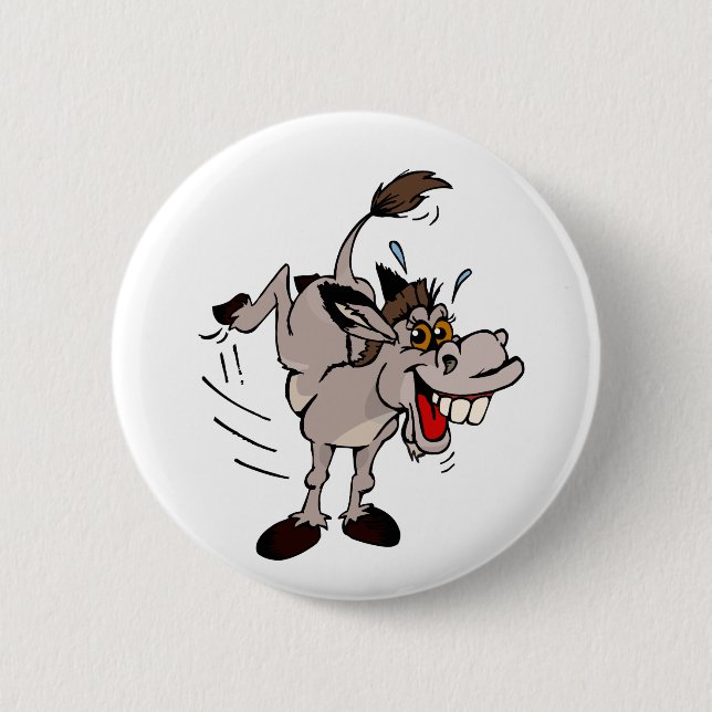 Esel Button (Vorderseite)