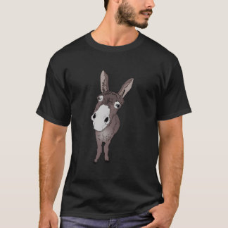 Esel, der nach Eseln und Pferden sucht T-Shirt