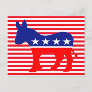 Esel-Einladung des Demokraten Einladung