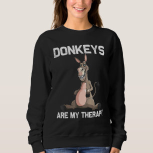 Esel für Männer Frauen Jungen Mädchen Tier Donkey Sweatshirt