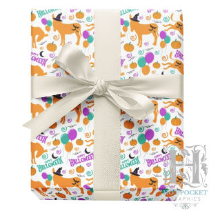 Esel Halloween Geschenkpapier