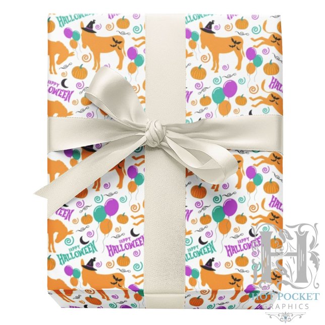 Esel Halloween Geschenkpapier (Von Creator hochgeladen)