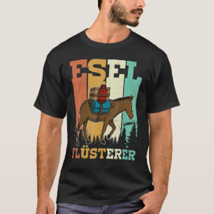 Esel Hauspferd Arten Biologe Afrika Haustier T-Shirt