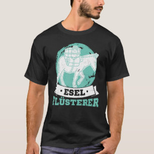 Esel Hauspferd Arten Biologe Afrika Haustier T-Shirt